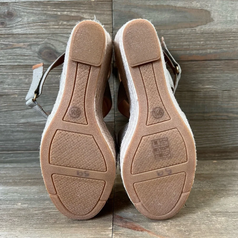 NEW Tory Burch Frieda Espadrille Wedges
